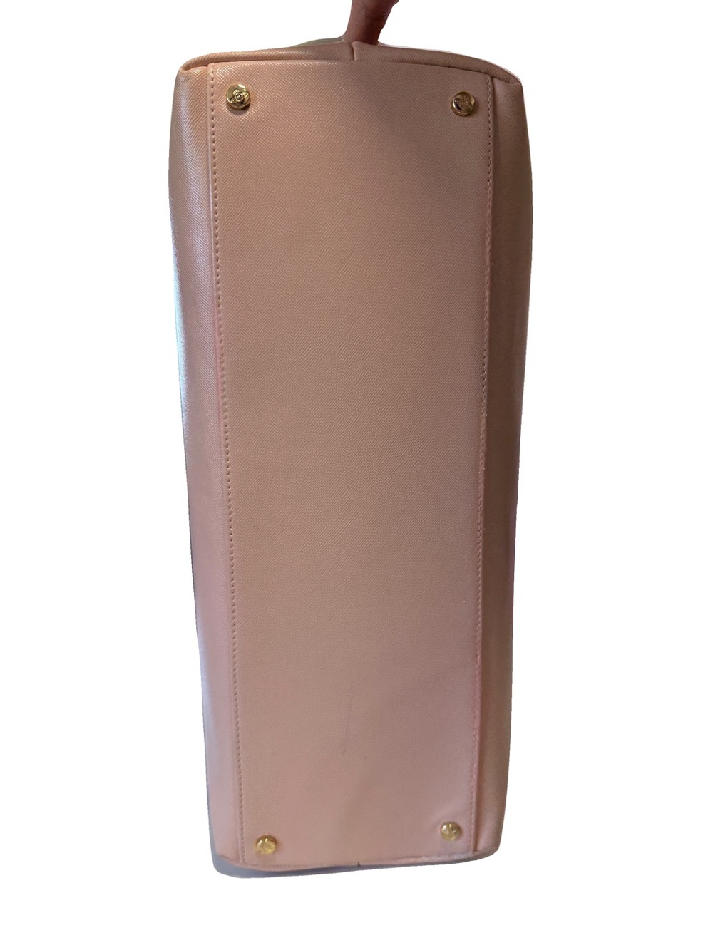Vivienne Westwood Anglomania Blush Pink Leather Tote  **damaged/peeling -READ - Picture 4 of 16